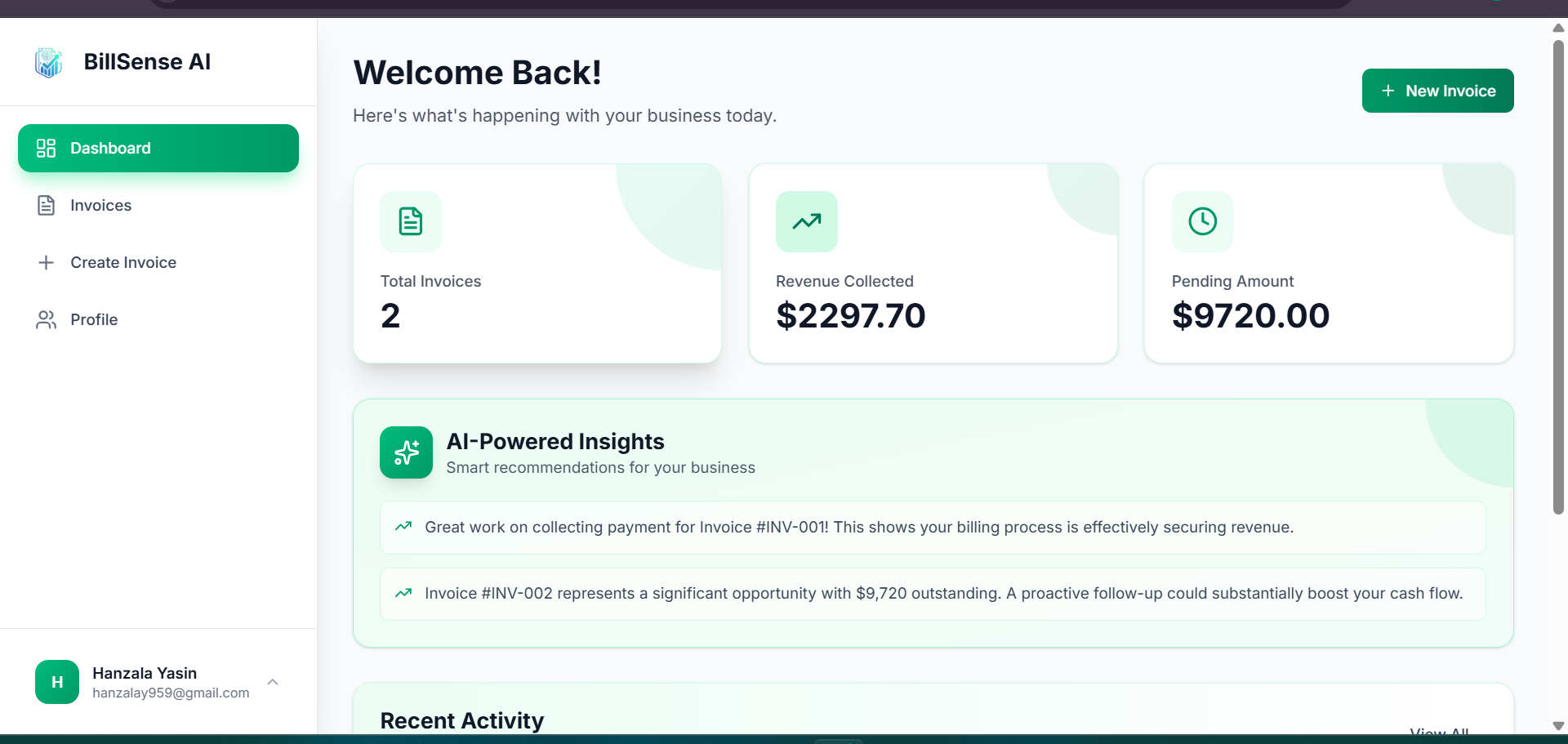 BillSense AI